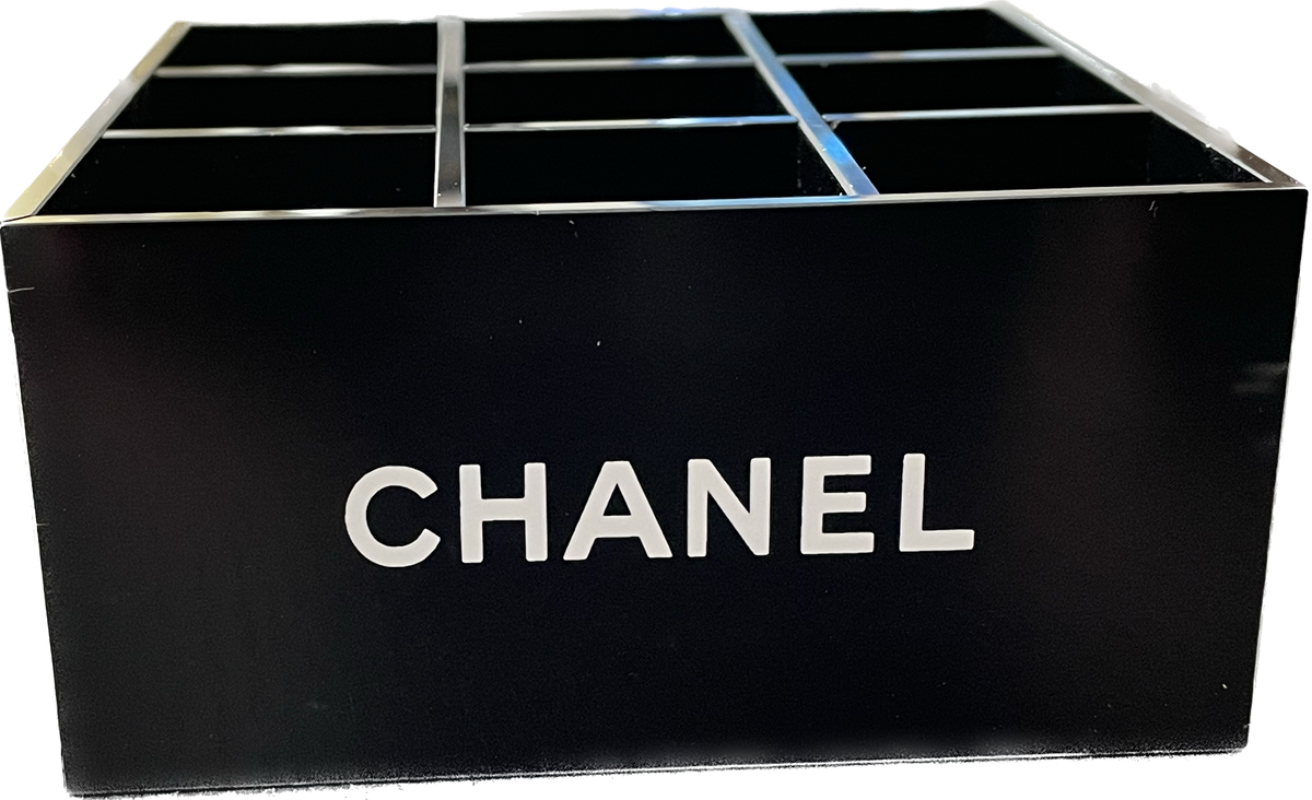 Chanel beauty box porta trucchi nero a tre scomparti – Profumeria Luxury &  Beauty