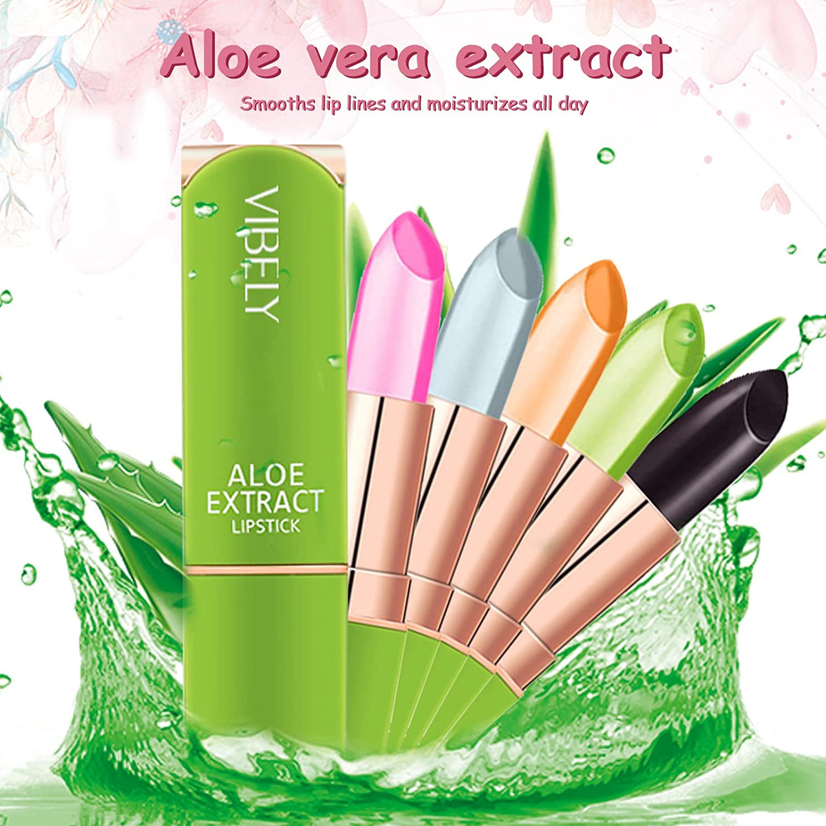 Yibeili Colour Magic Lip Stick Cambia Colore Lunga Durata