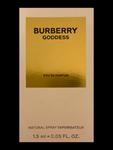 Burberry Goddess eau de parfum donna campioncino da 1,5 ml spray
