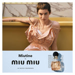 Miu Miu Miutine eau de parfum donna campioncino da 1,2 ml spray