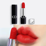 DIOR Rouge Rossetto 999 Satin comfort lunga tenuta travel size da 1,5 g