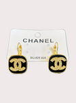 Chanel Beauty orecchini pendenti con brillantini