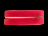 Dolce & Gabbana beauty case rosso ciliegia in velluto