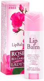 Bio Fresh Rose of Bulgaria balsamo labbra con filtro UV e burro di karité da 5 ml