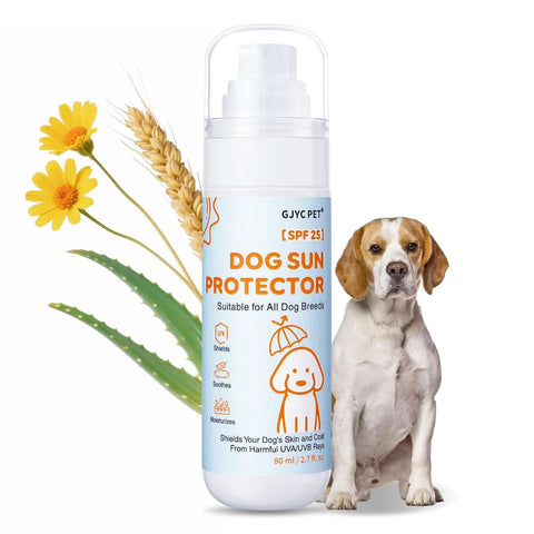 GJYC PET protezione solare per cani con filtro UVA/UVB e fattore SPF 25