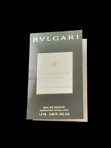 SPLENDIDA BVLGARI PATCHOULI TENTATION eau de parfum donna campioncino da 1,5 ml spray