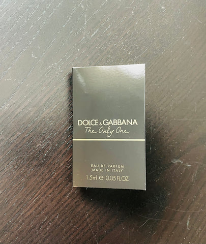 Dolce&Gabbana The Only One eau de parfum da donna campioncino da 1,5 ml spray