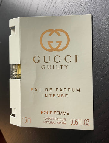 Gucci Guilty Pour Femme eau de parfum intense donna campioncino da 1,5 ml spray
