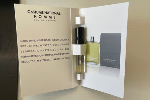 Costume National Homme eau de parfum uomo campioncino da 1,5 ml spray