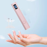 Mini Hand-held UV Nail Lamp rosa