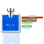 Bvlgari BLV pour homme Eau de Toilette für Männer 50 ml Spray