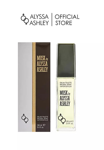 Alyssa Ashley Musk eau de toilette unisex da 100 ml spray