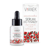 Vianek siero viso antirughe con olio di lampone, fragola e coenzima Q10 da 30 ml