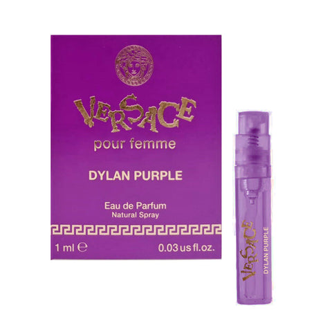 VERSACE DYLAN PURPLE eau de parfum donna campioncino da 1 ml spray