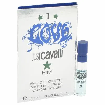 Roberto Cavalli Just Cavalli I Love Him eau de toilette uomo campioncino da 1,5 ml spray