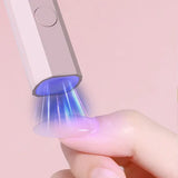 Mini Hand-held UV Nail Lamp rosa
