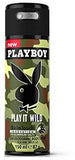 PLAYBOY Play It Wild deodorante uomo da 150 ml spray