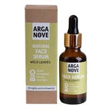 Arga Nova siero viso biologico all'olio di argano con bisabo e foglie selvatiche unisex da 30 ml