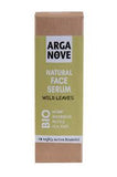 Arga Nova siero viso biologico all'olio di argano con bisabo e foglie selvatiche unisex da 30 ml