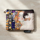 Pochette in Tessuto "Le Tre Età della Donna" di Klimt Plumeria Museum Collection