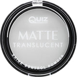 Quiz Cosmetics Matte Translucent Powder cipria compatta opacizzante trasparente da 10 g