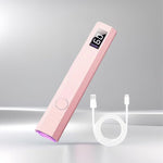 Mini Hand-held UV Nail Lamp rosa