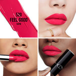 Tester DIOR Rouge Rossetto 520 Feel Good comfort e lunga tenuta da 3,5 g