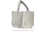 Shopping Bag grigio melànge con gattini Luxury And Beauty By Federica