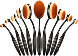 Pennello ovale per brush in polvere o cremoso Luxury And Beauty By Federica